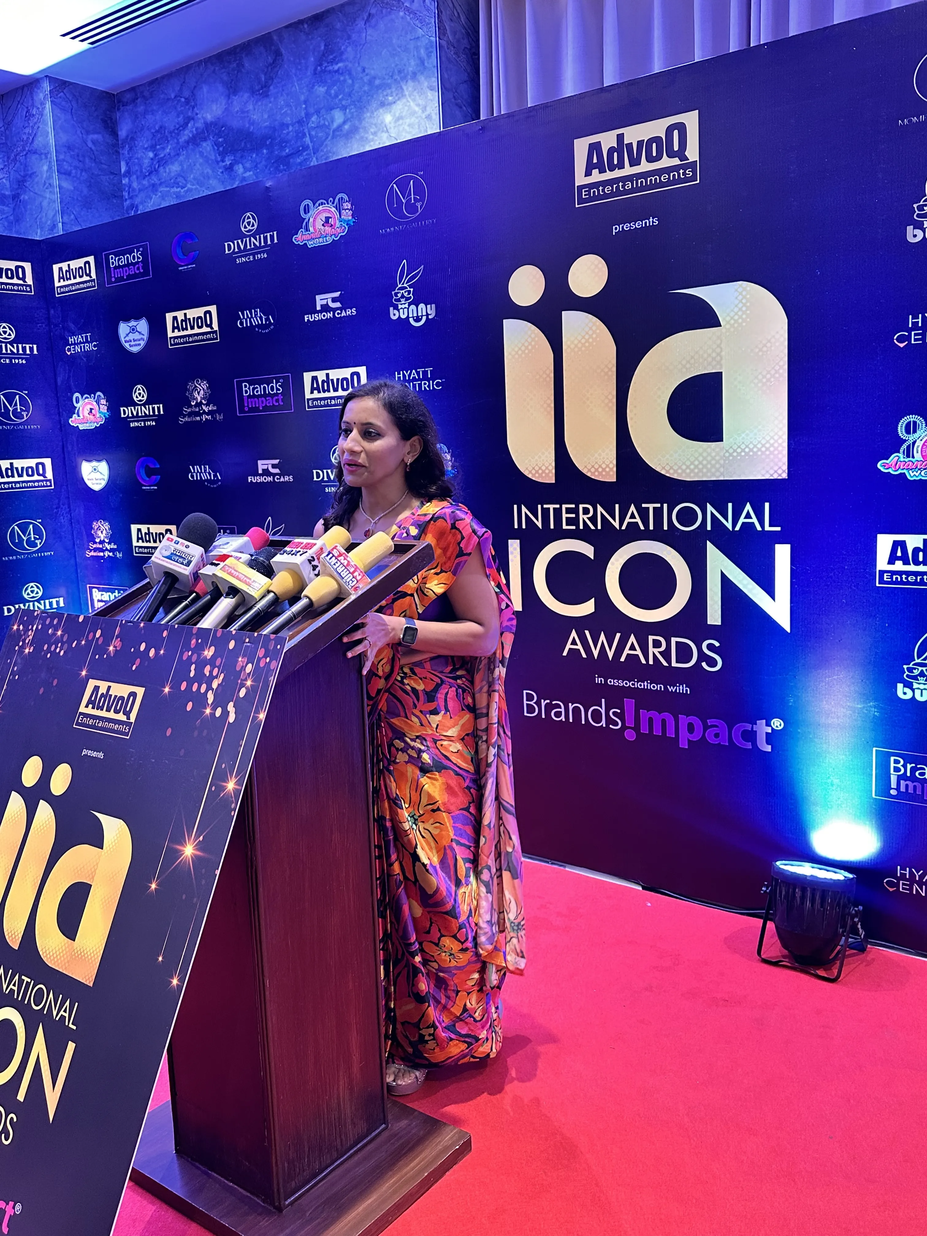 International Icon Award - Supriya Chhabra Speaking