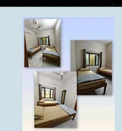 Twin-bed accommodation at the academy